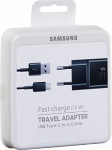  Samsung Fast Travel Charger Type-C Black 15w