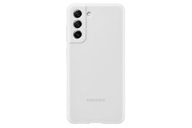 Samsung Silicone Cover Galaxy S21 FE White