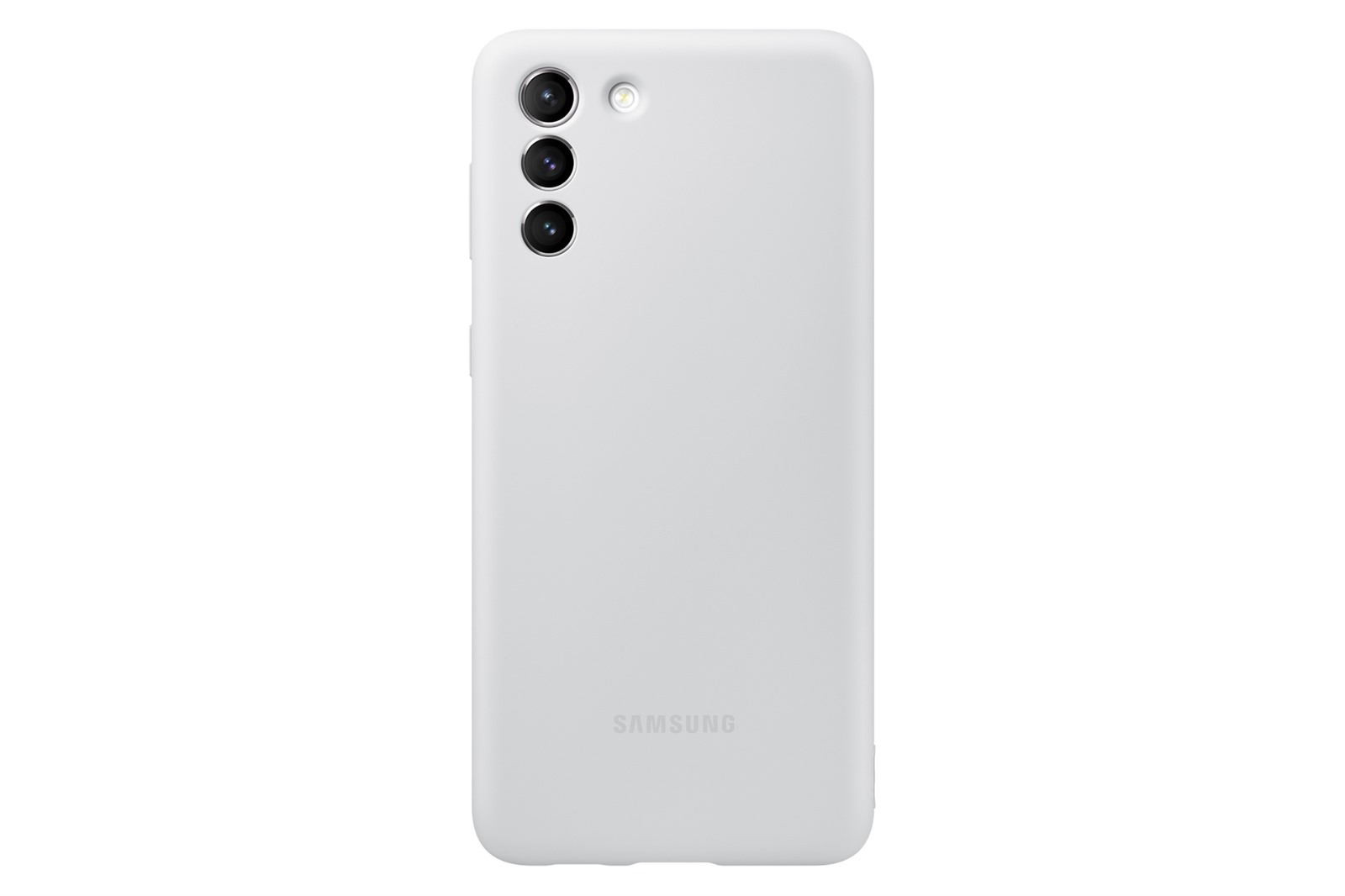 Samsung Silicone Cover Galaxy S21+ Light Gray