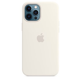 Apple Silicone Case iPhone 12 Pro Max with MagSafe White