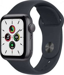 Apple Watch SE 40mm Space Grey with Midnight Sport Band